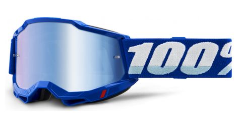Masque 100 accuri 2 bleu verres mirror bleus