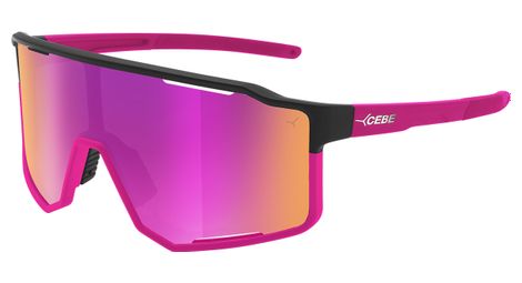 Lunettes Cébé Outflow 2 Noir Mat Rose Polarisé