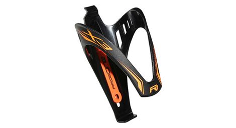 Porte bidon race one x3 race mat orange fluo noir