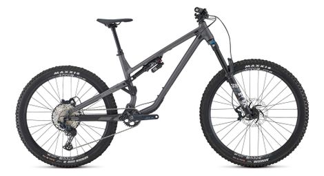 Vtt tout suspendu commencal meta sx essential shimano slx 12v 29 27 5 gris fonce