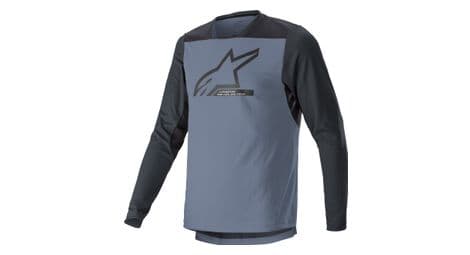Alpinestars drop 6.0 v2 grey/black long sleeve jersey xxl
