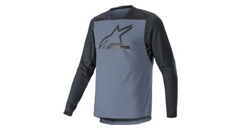 Maillot de manga larga alpinestars drop 6.0 v2 gris/negro