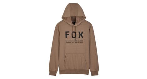 Sudadera con capucha fox nonstop beige