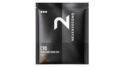 Neversecond c90 high carb drink mix naranja 94g