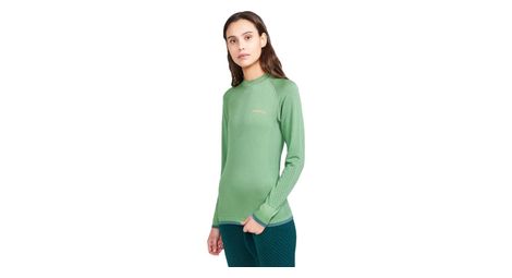 Sous-maillot manches longues craft adv warm intensity vert femme