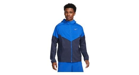 Veste coupe-vent nike dri-fit windrunner bleu homme