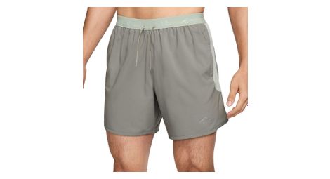 Pantalones cortos nike dri-fit trail 6in khaki para hombre