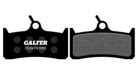 Paire de plaquettes galfer semi-métallique shimano deore xt m755 / hope mono 4