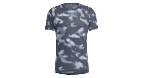 Maillot imprimé à 3 barres adidas run icons