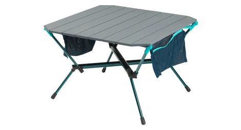 Blauw grijze ultralight quechua low tafel mh500 l