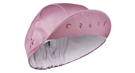 Casquette velo craft core essence rose