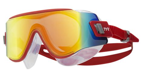 Masque de natation tidal wave rouge gris