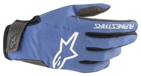 Gants longs alpinestars drop 6.0 bleu