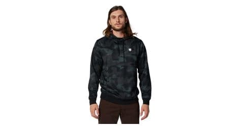 Sweat a capuche fox head pullover noir camo