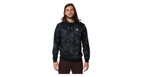 Sudadera con capucha Fox HeadNegro / Camuflaje
