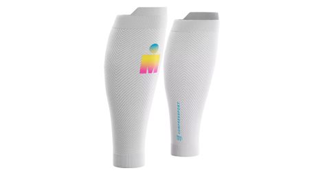 Manchons de Compression Compressport R2 Oxygen Ironman 2026 Blanc