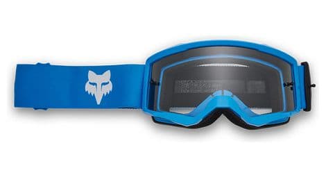 fox main jugendmaske visier clear blau