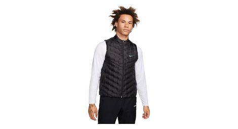 nike therma fit adv repel aeroloft black men s sleeveless thermal jacket