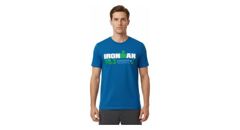 Ironman 70.3 Erkner Berlin Blau Royal Herren Kurzarm T-Shirt