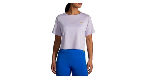Maillot manches courtes brooks run femme