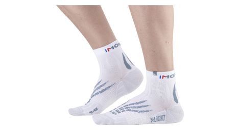 Chaussettes de running monnet run x light gris