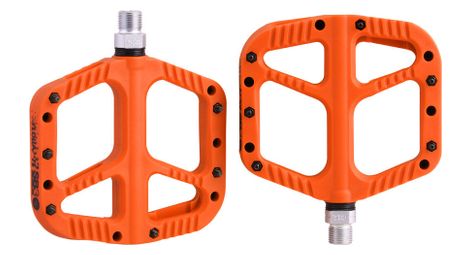 Paire de pedales sb3 flowy nylon orange