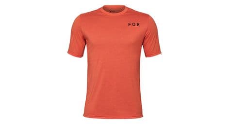 Maillot de manga corta fox ranger drirelease naranja