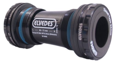 Boitier de pédalier elvedes bsa mtb 24mm (shimano)