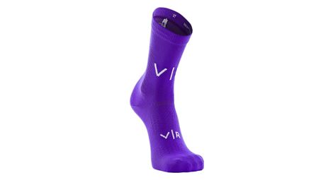 Calcetines van rysel road 900 violeta