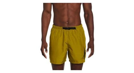 Short de bain nike swim 5 volley khaki