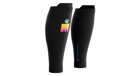 Manguitos de compresión Compressport R2 Oxygen Ironman 2026, negros