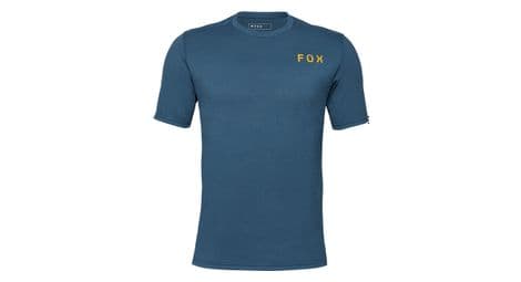 Maillot de manga corta fox ranger drirelease azul