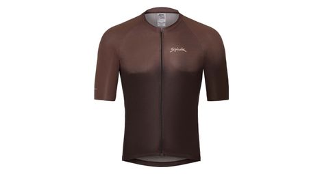 Maillot Manches Courtes Spiuk Carbonite Marron