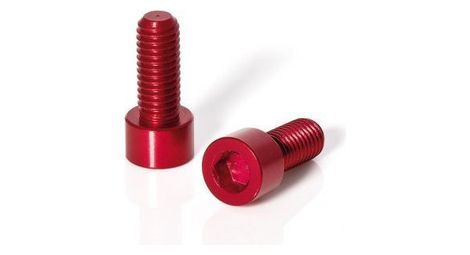 xlc bottle cage bolts 7075 alloy red