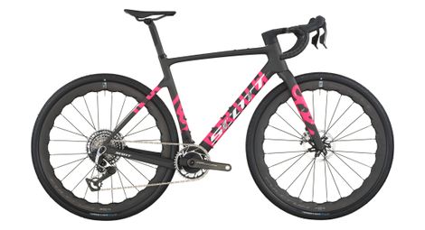 Vélo de Gravel Scott Addict Gravel RC Sram Red XPLR AXS 13V 700 mm Noir/Rose 2026