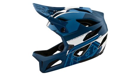 Casque integral troy lee designs stage mips vector bleu