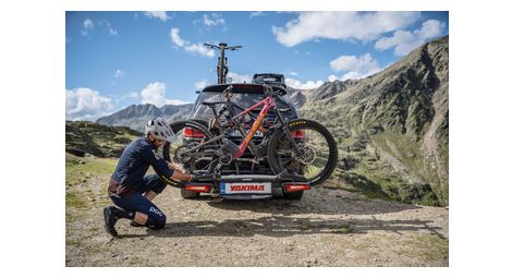 Just Click 3 Evo Fahrradtrager Fur Die Anhangerkupplung 7 13 Pins 3 Fahrrader Schwarz
