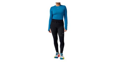 Collant long brooks high point noir femme