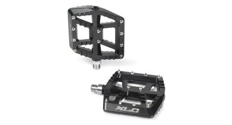 Paire de pedales plates xlc pd m25 noir