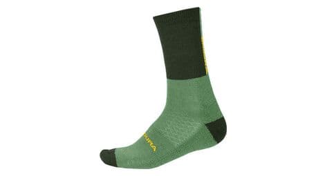 Chaussettes hiver endura baabaa merinos vert