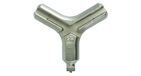 Clé à Rayons Pour Vélo - Birzman - Aluminium Anodisé - Couleur Noire Pour Rayons De 3.23 Mm
