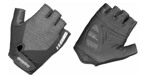 Paire de gants courts femme gripgrab progel noir gris