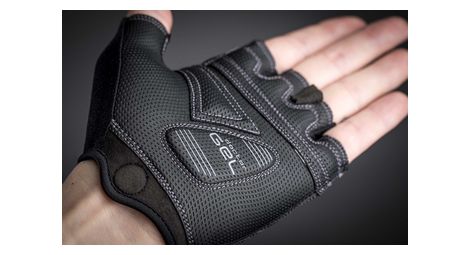 Progel Damen Kurz Handschuhe Schwarz Grau