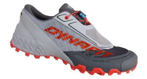 Chaussures Trail Dynafit Feline SL Gris Rouge Homme