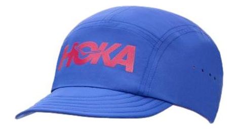 Gorra hoka foldover azul/rosa