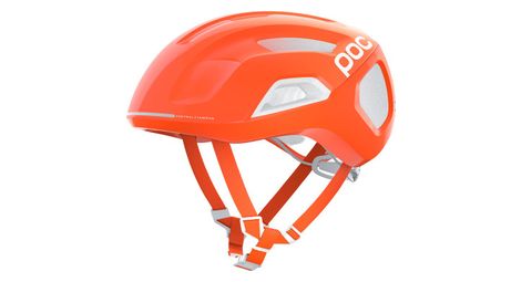 Casco poc ventral tempus spin naranja fluo