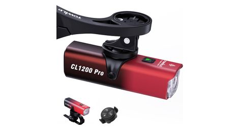 Eclairage avant vélo towild cl1200 pro