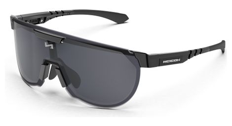 Lunettes aerotrail noir brillant / miroir argent scicon sports