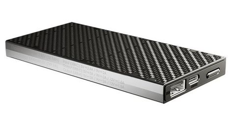 Batterie externe NITECORE en carbone - 10 000 mAh
