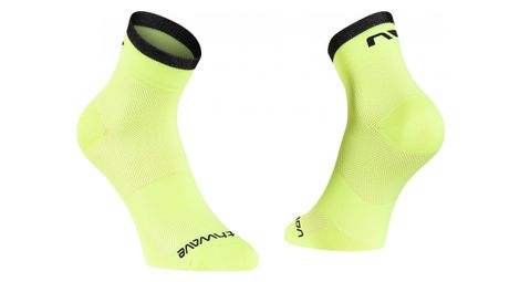 Chaussettes northwave origin jaune fluo noir